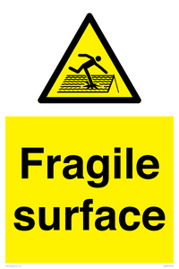 Fragile surface